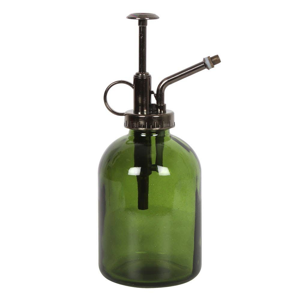 Something Different Minimalist Green Glass Plant Mister
