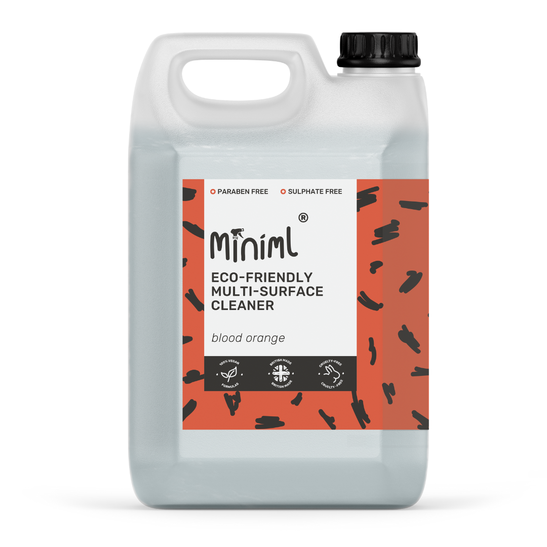 Paraben & sulphate free Multi-Surface Cleaner - Blood Orange: 5L