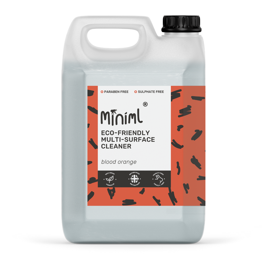 Paraben & sulphate free Multi-Surface Cleaner - Blood Orange: 5L