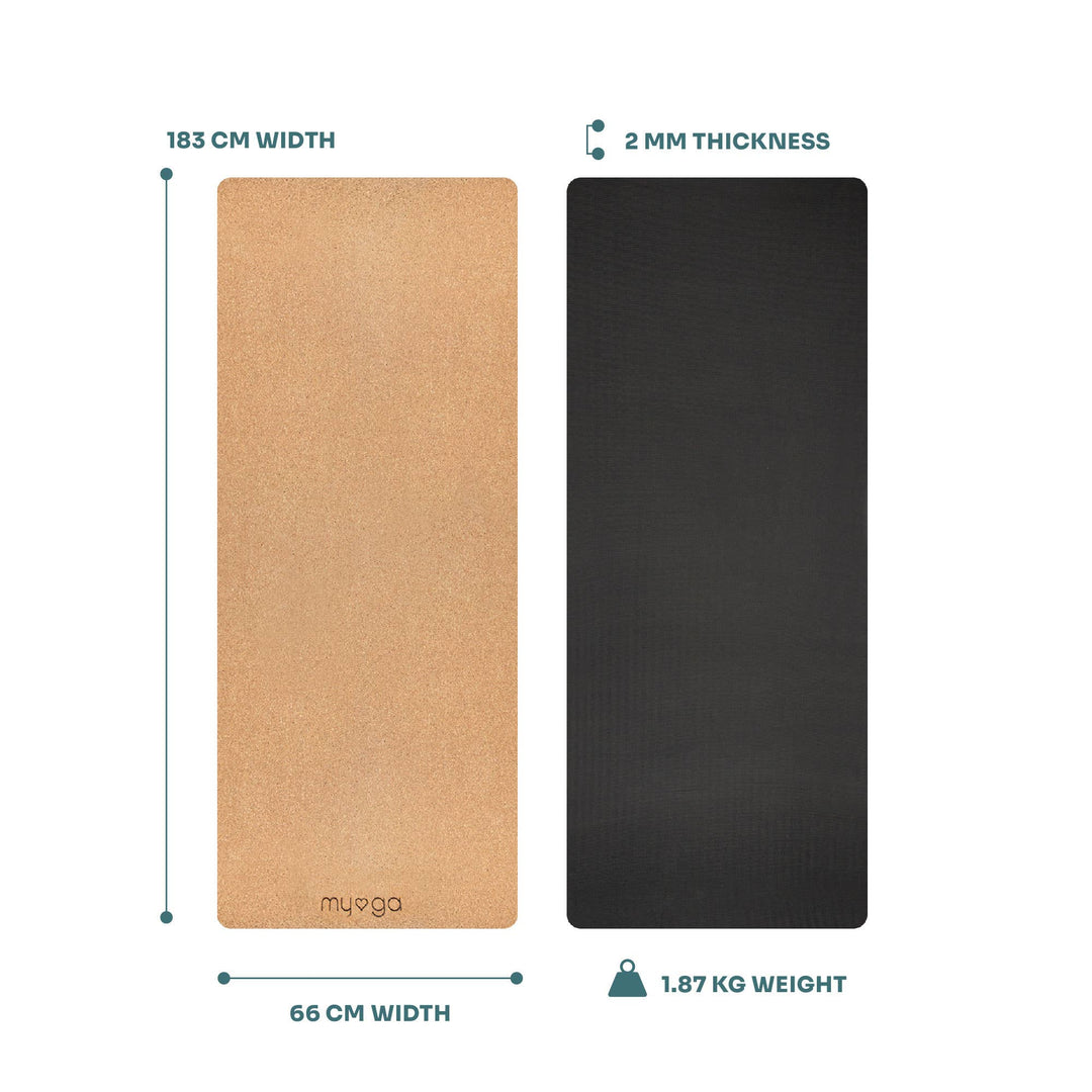 Myga Natural cork Yoga mat
