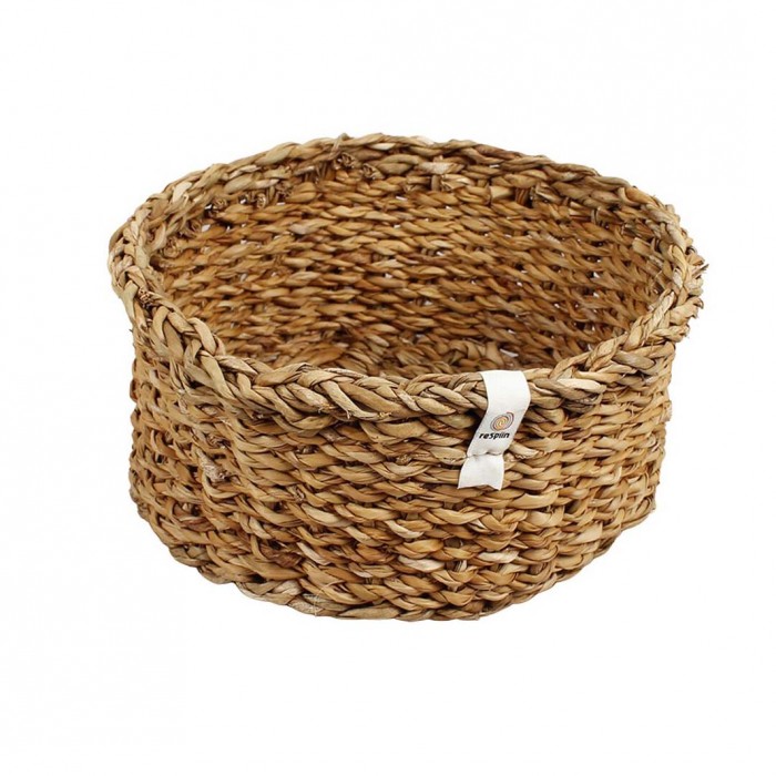 Woven natural seagrass basket - Medium - The Eco Boutique 