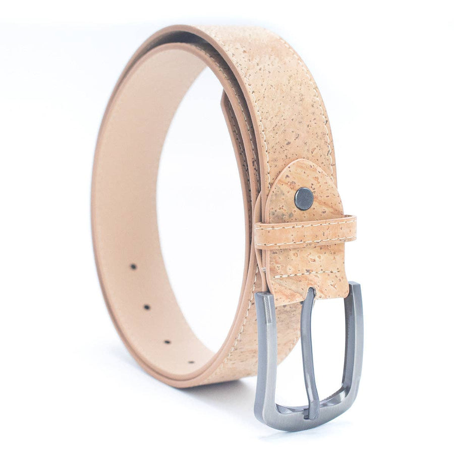 Natural Cork Men's Belt L: 120cm/47inches