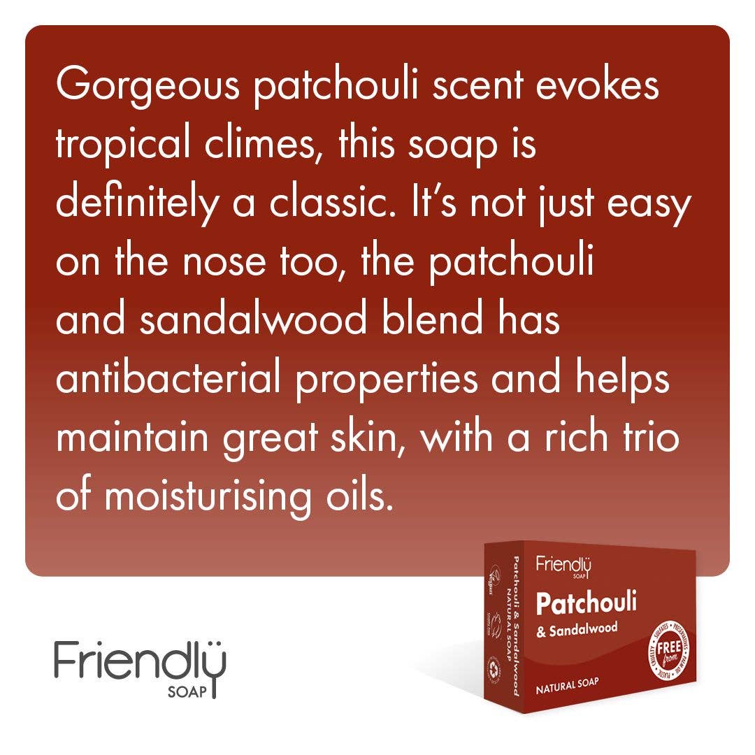Natural Patchouli soap bar