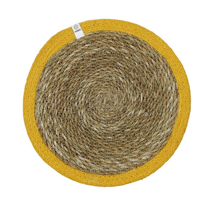 Natural Round Seagrass Jute Tablemat