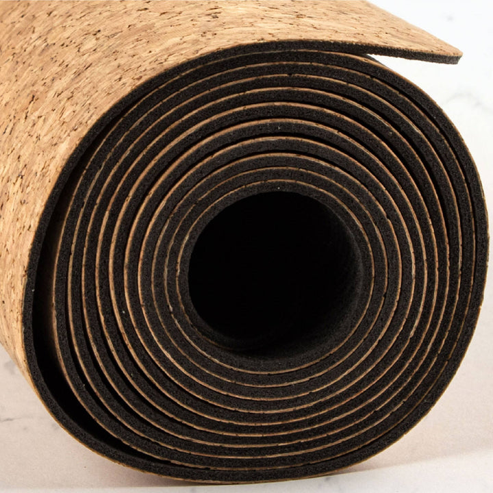 Natural cork Yoga mat by Myga
