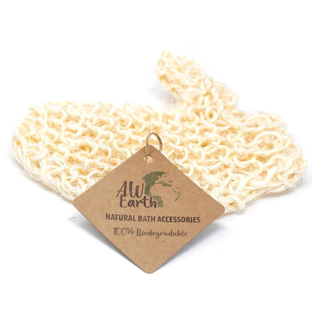 Natural sisal Exfoliating scrubbing Glove