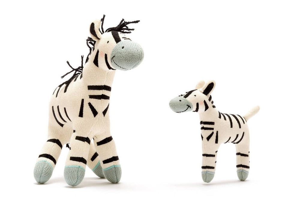 Organic Zebra Baby Toy