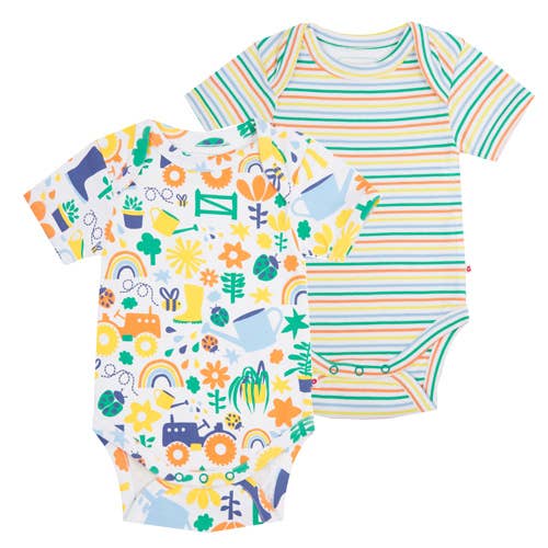Organic 2 pack of baby bodysuits