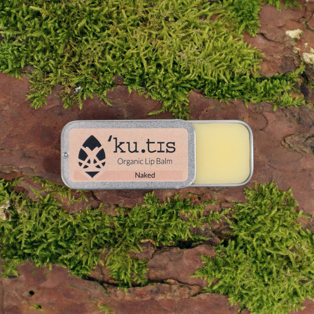 Organic naked lip balm