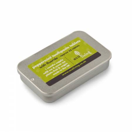 Peppermint Toothpaste Tablets - with Flouride