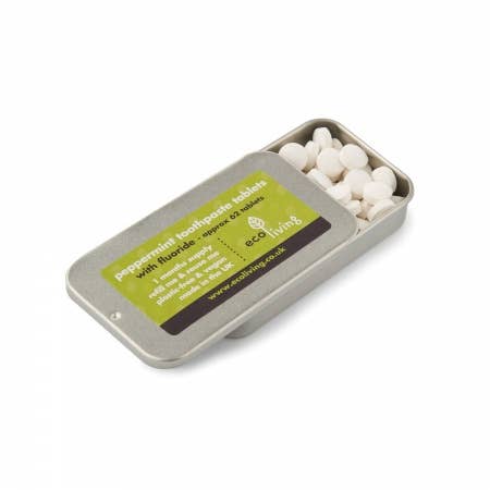 Peppermint Toothpaste Tablets with Flouride