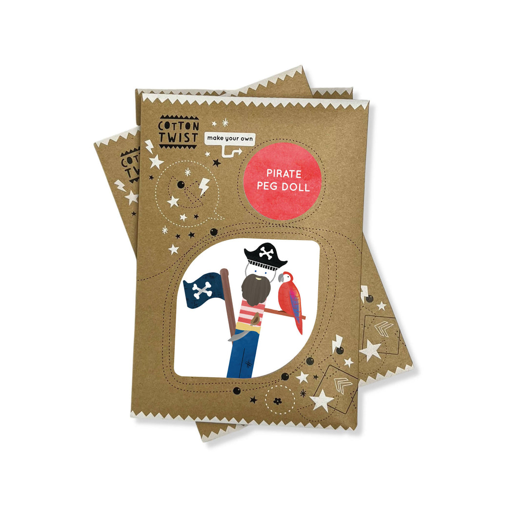 Make Your Own Pirate Peg Doll - The Eco Boutique 