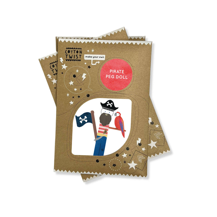 Make Your Own Pirate Peg Doll - The Eco Boutique 