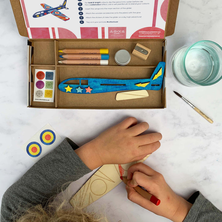 Plane Craft Kit Activity Box - The Eco Boutique 