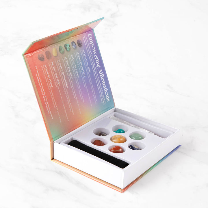 Powerful Affirmation Chakra Stone