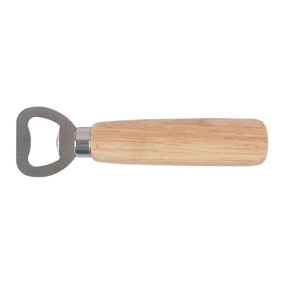 Pull In Emergency Wooden Bottle Opener