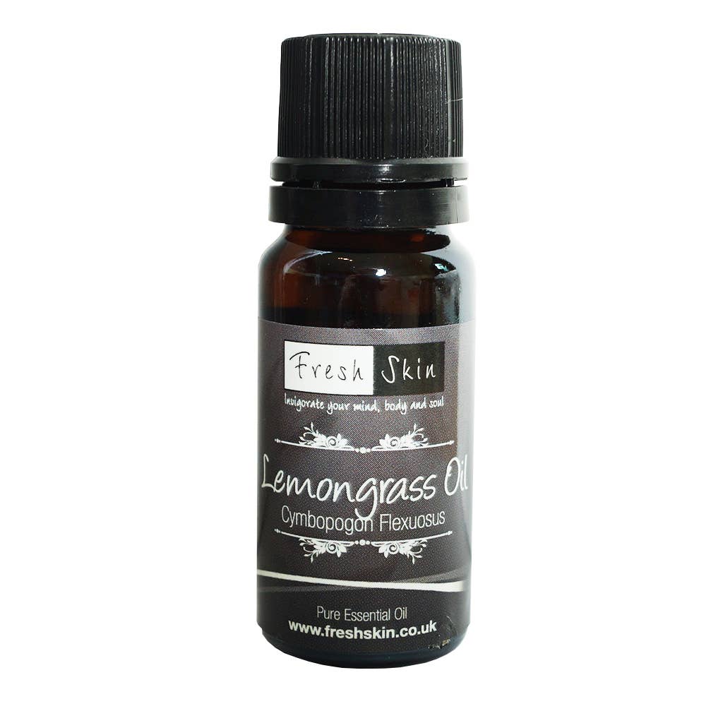 Lemongrass Essential Oil 10ml - 100% Pure &amp; Natural - The Eco Boutique