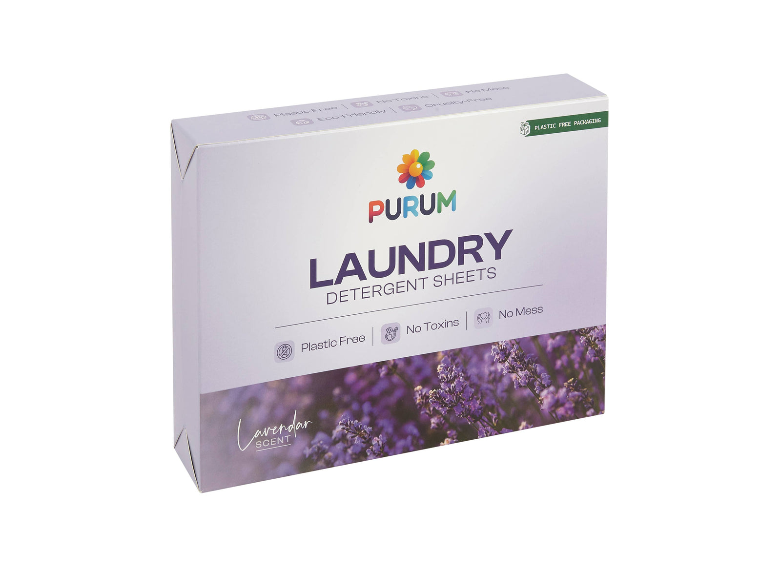 Purum lavender laundry sheets