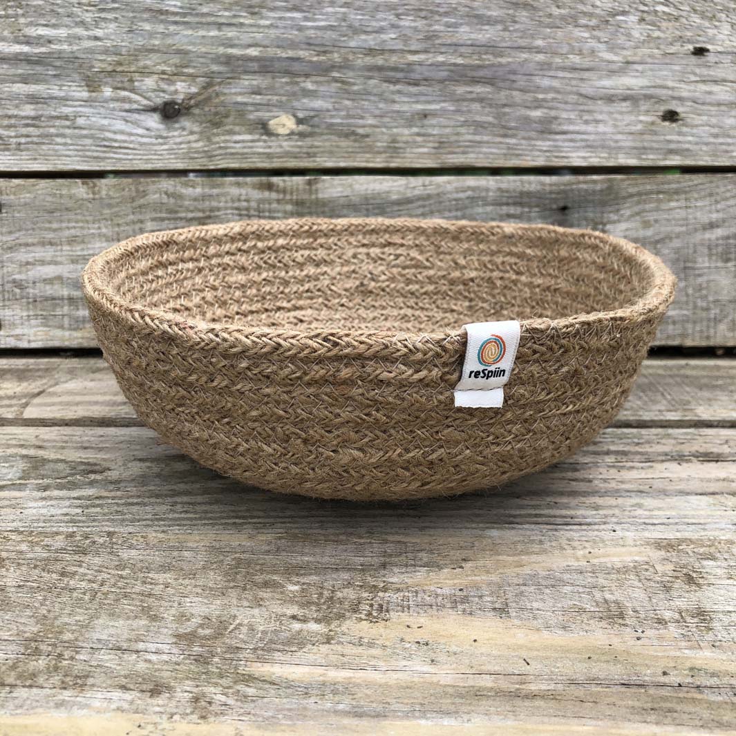 Jute Medium Bowl – Natural