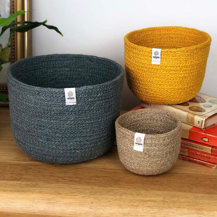 Tall Jute Basket Set – Beach