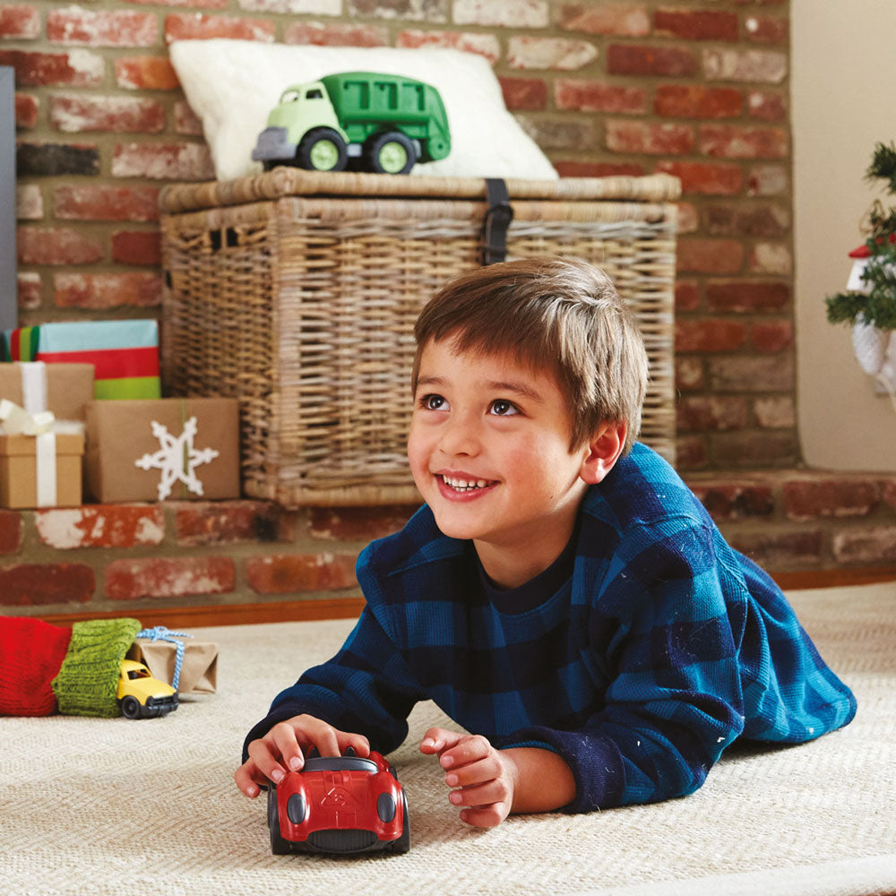 Green Toys Red Racer Car Made From Recycled Plastic.