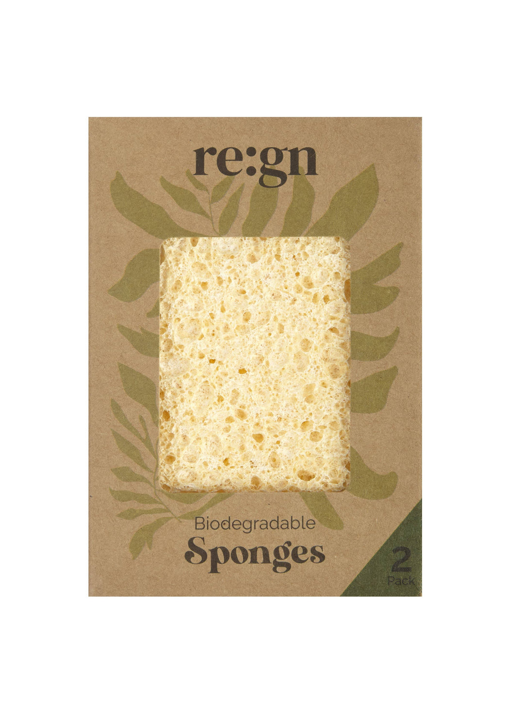 Regn Biodegradable Kitchen Sponges - (Pack of 2)