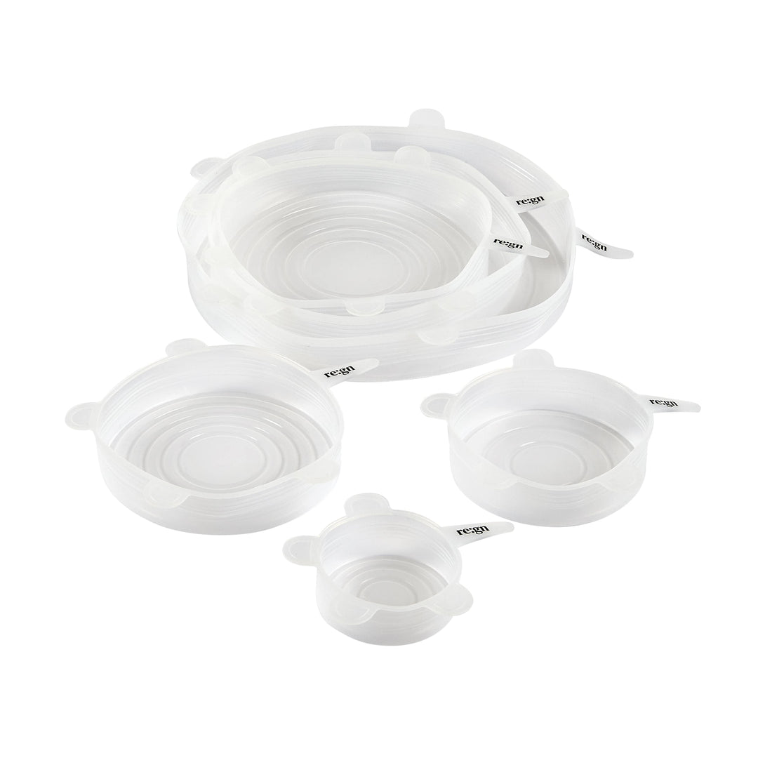 Regn Reusable Silicone Lid 6 pack