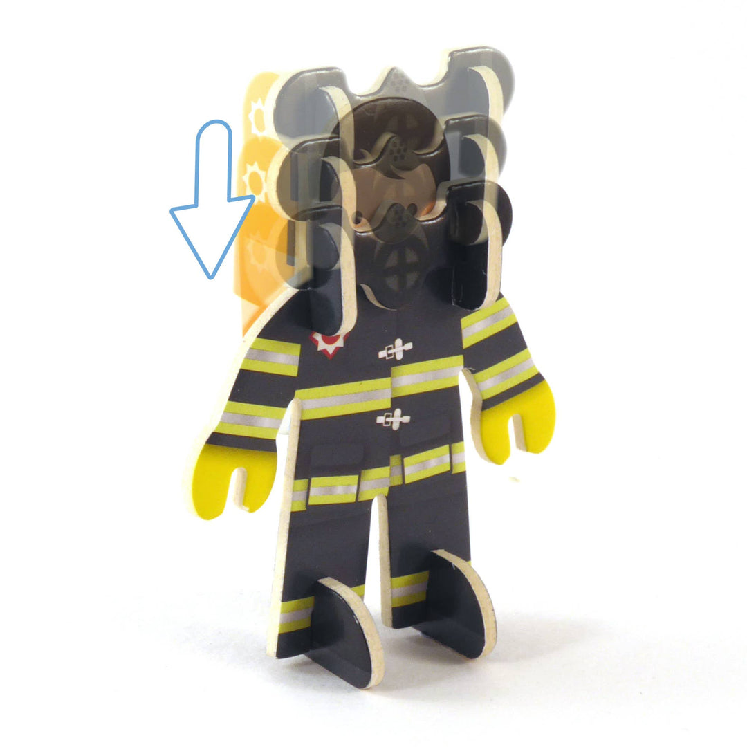 Rescue Team Playset - Playboard Figures