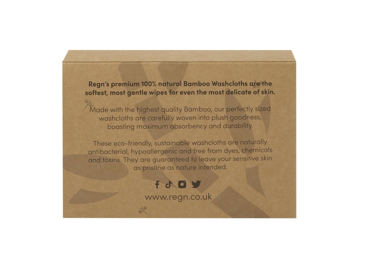 Reusable Organic Bamboo Face Cloths