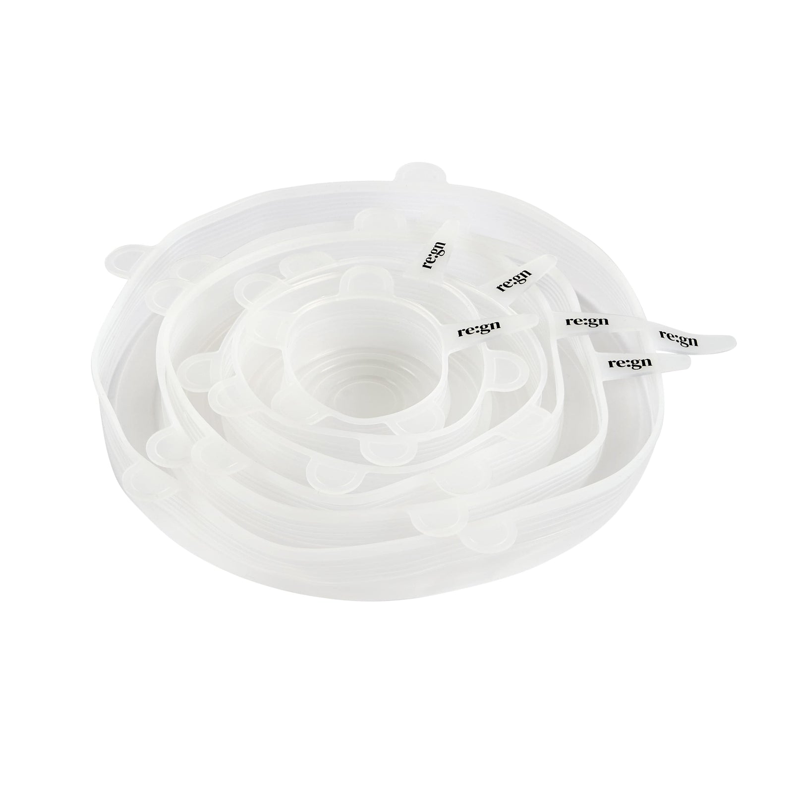 Reusable Silicone Lids - Set of 6