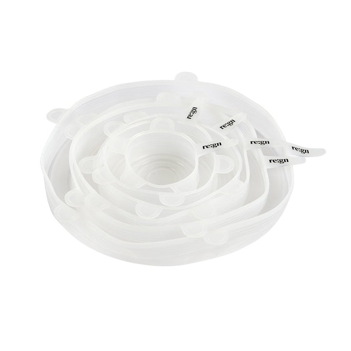 Reusable Silicone Lids - Set of 6