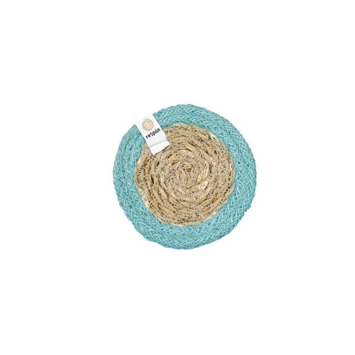 Respiin Natural seagrass and Jute coaster - The Eco Boutique 