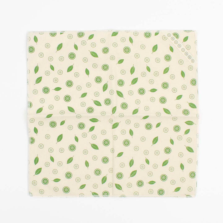 Organic Cotton Unpaper Towels - Mint Leaf - Pack of 5