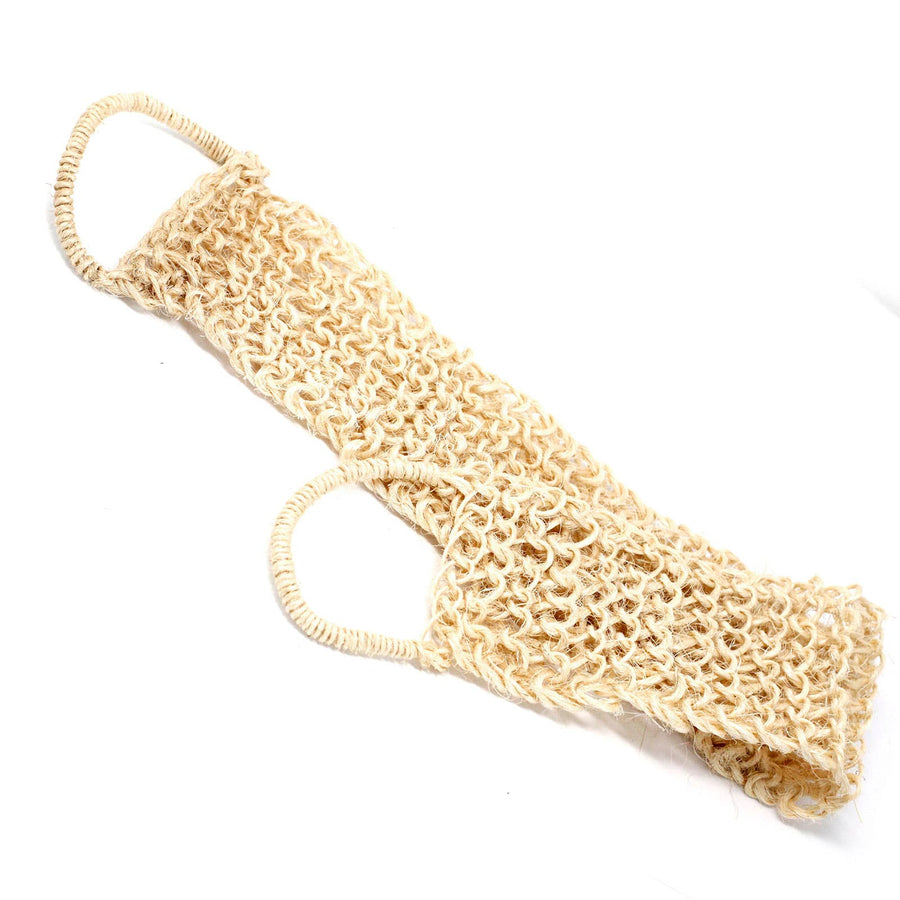 Sisal exfoliating back scrub