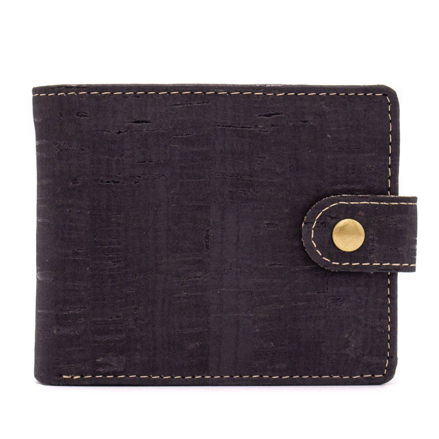 Sleek bifold Cork Wallet for Men, the tactile piece you can keep in your front pocket.