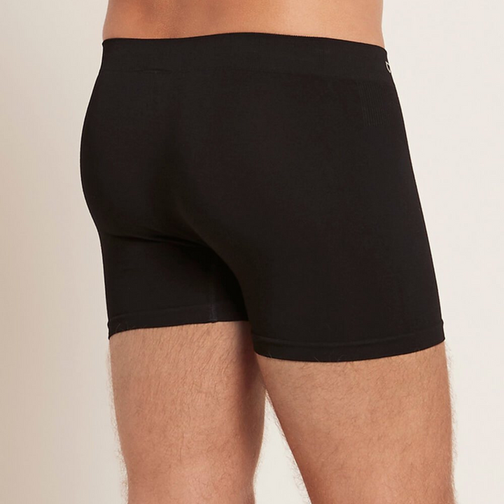 Men's Seamfree Boxer Briefs: Black