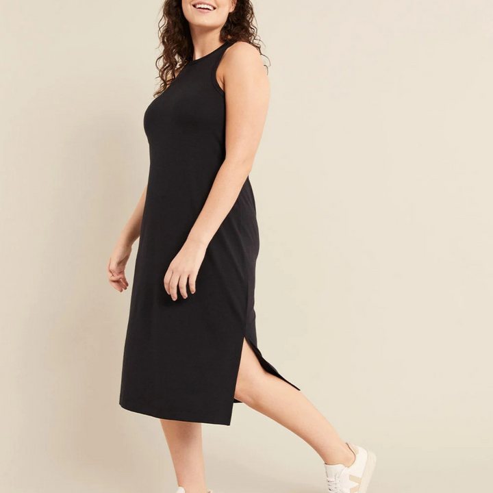 Racerback Dress: Black