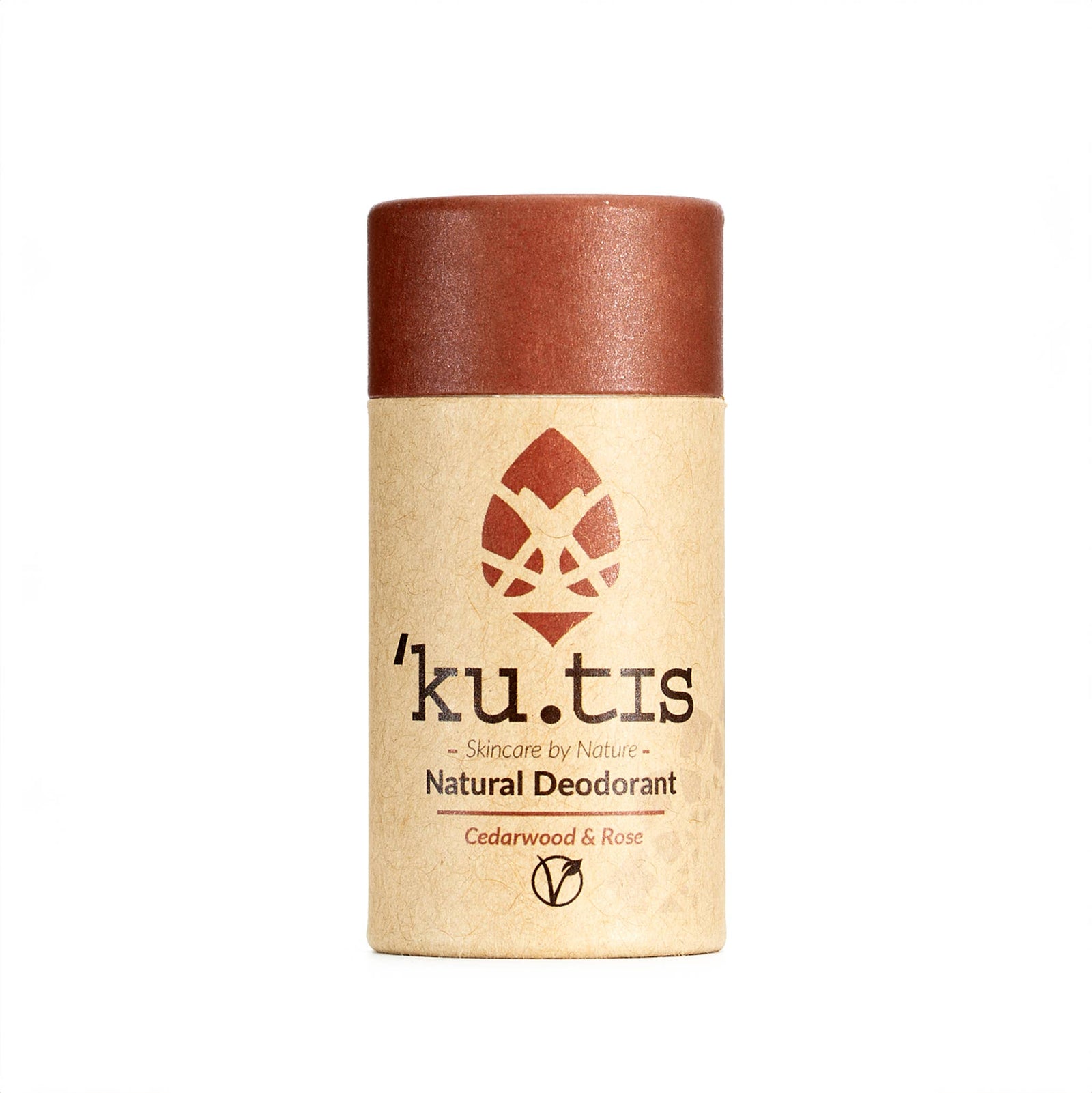 Vegan Cedarwood Rose Natural Deodorant by Kutis.