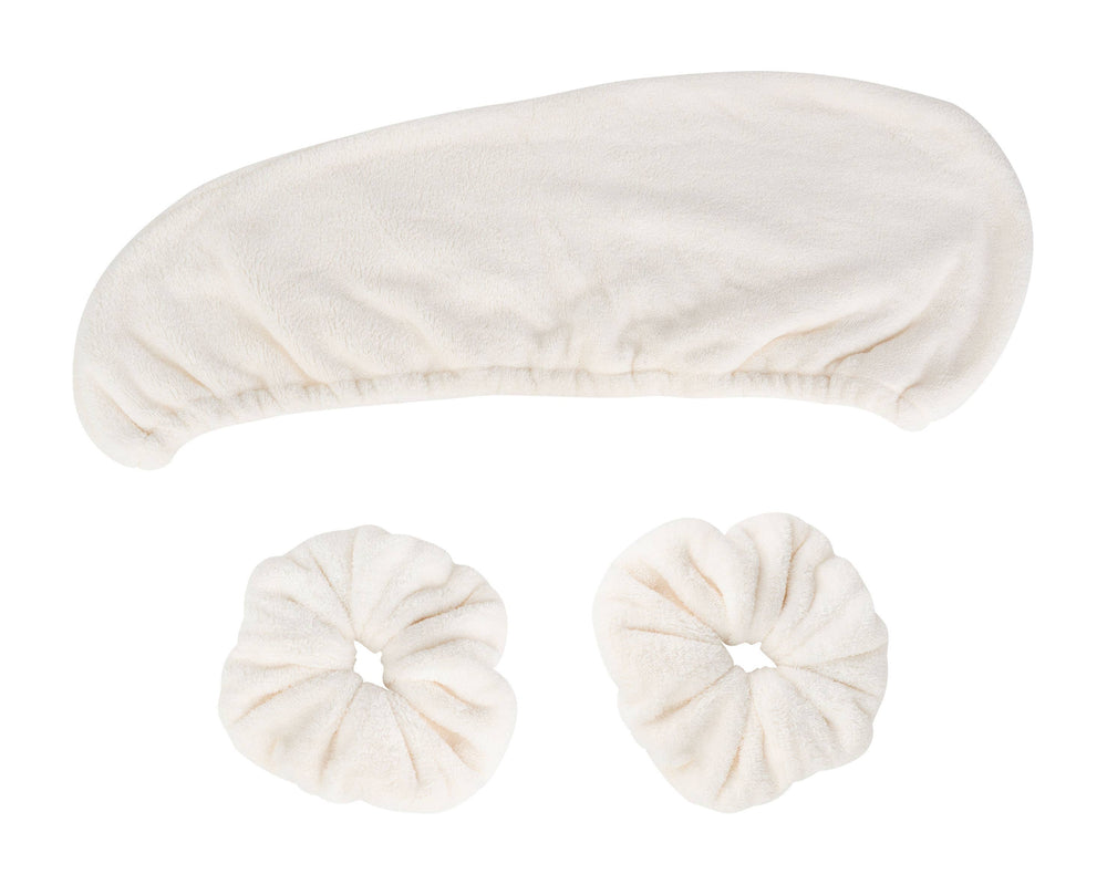 Eco Hair Towel & Scrunchies