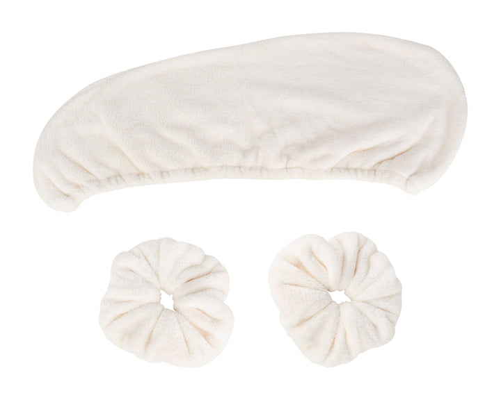 Eco Hair Towel & Scrunchies