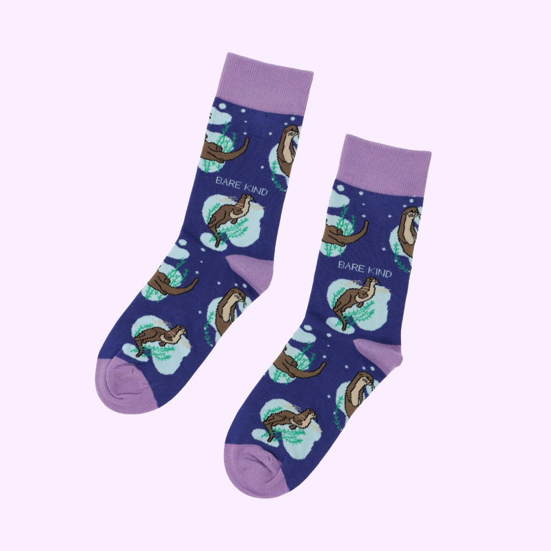 Womens Barekind Otter Bamboo Socks