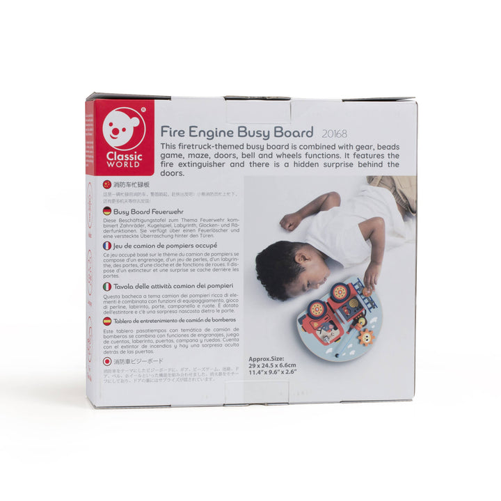 Classic World - Fire Engine Busy Board