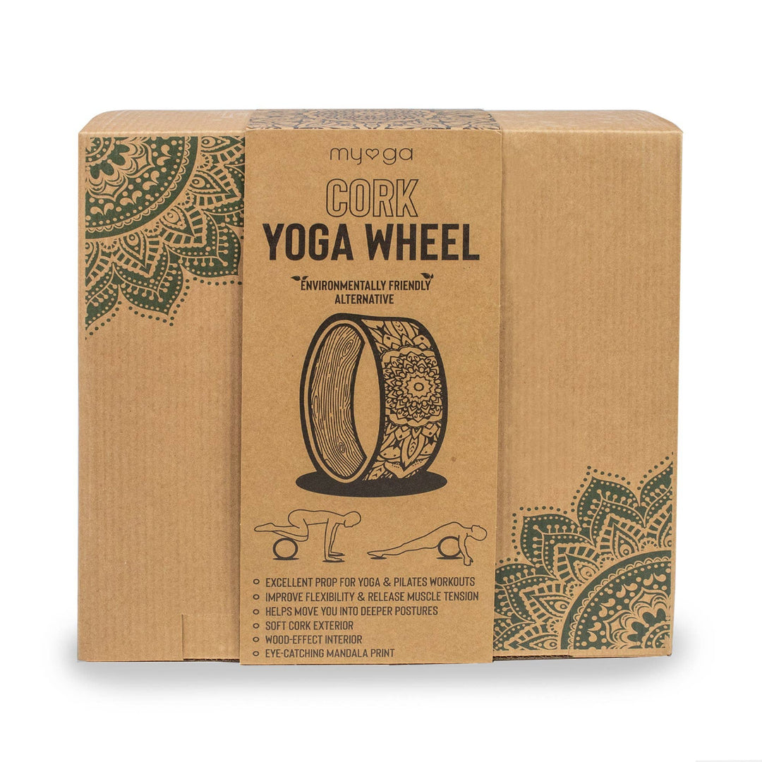 Cork Yoga Wheel