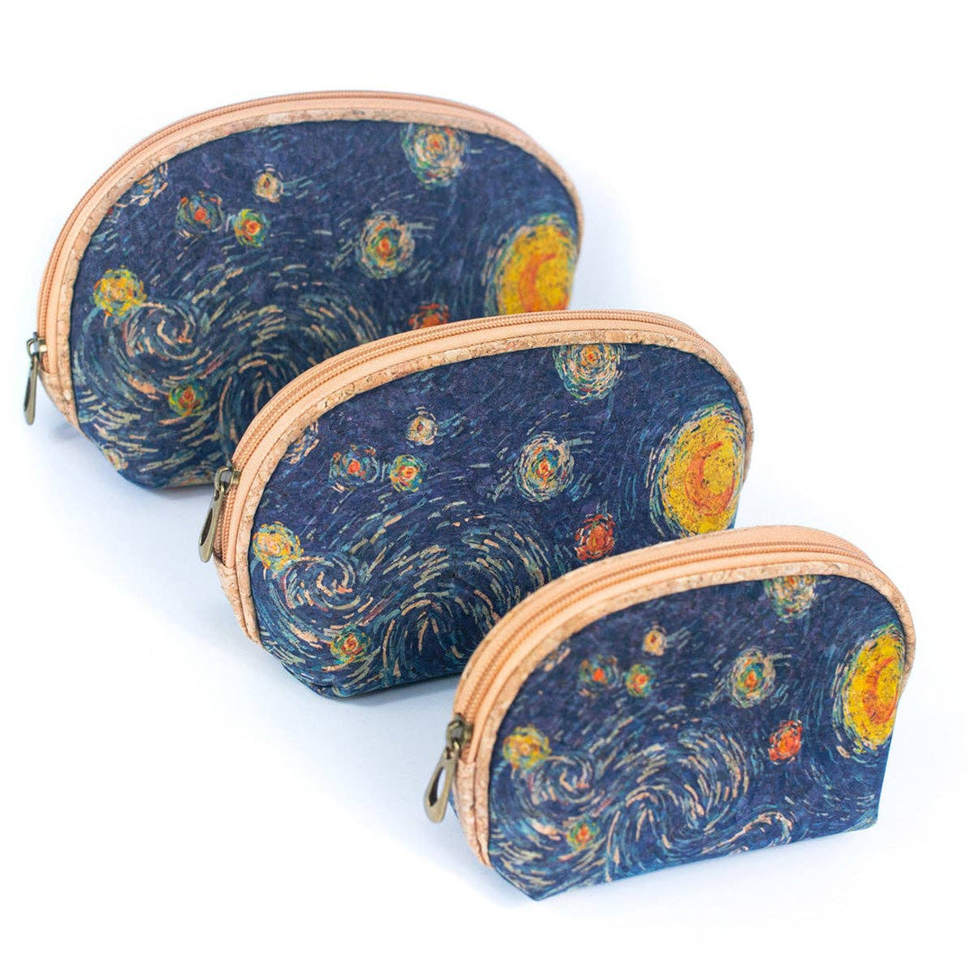 Luxury Women's Van Gogh Style Cosmetic bag (3 Sizes)