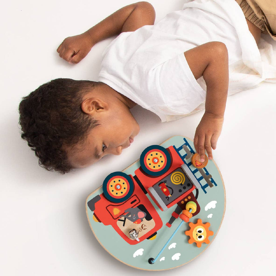 Classic World - Fire Engine Busy Board