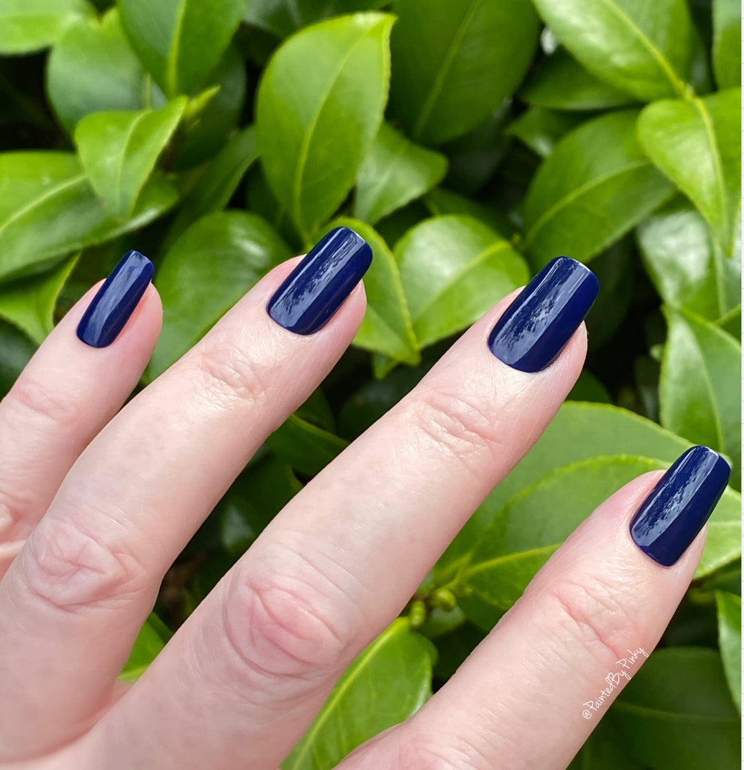 Celestial Blue Earthy Nail Polish