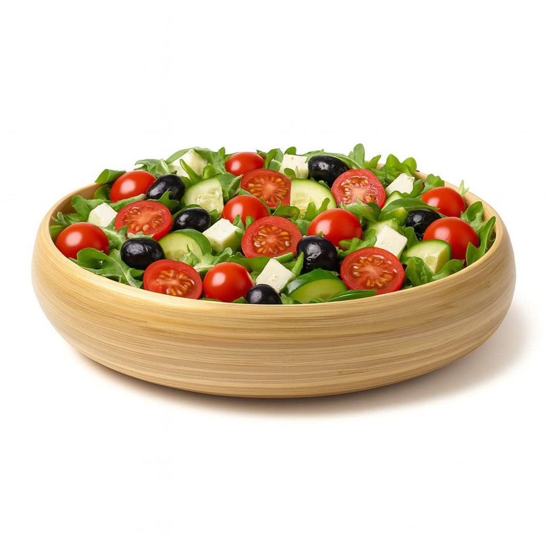 XL Bamboo Serving Bowl: Natural