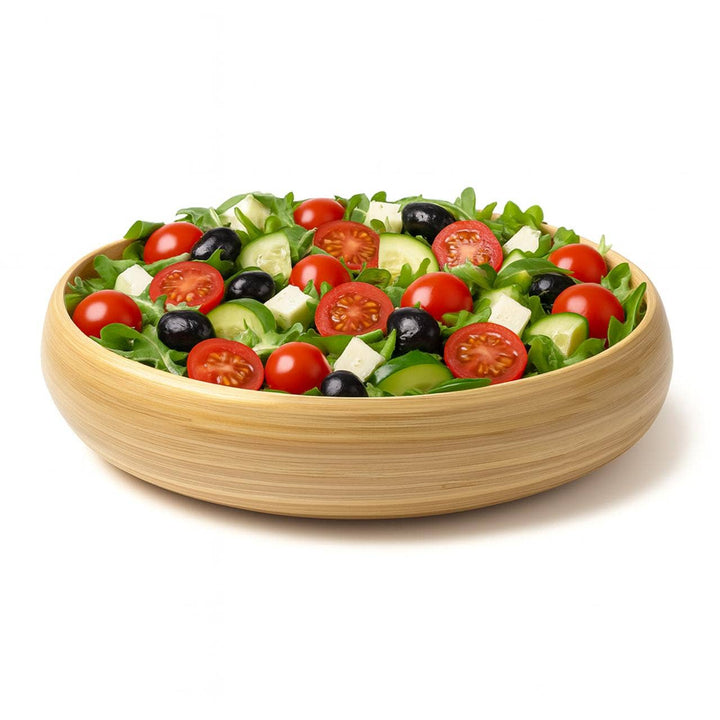 XL Bamboo Serving Bowl: Natural