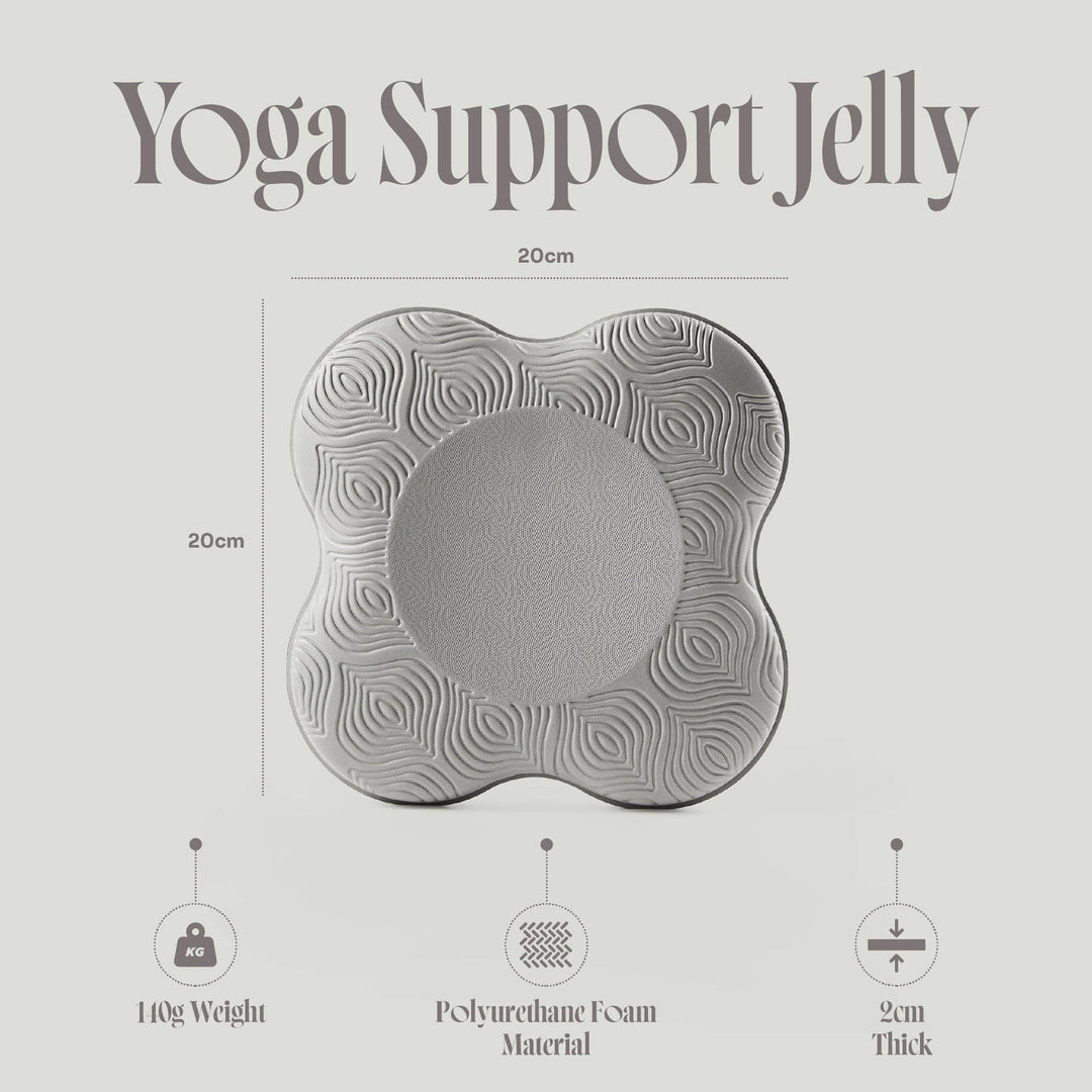 Grey Yoga Support Jellies – 2 Pack