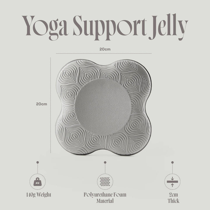 Grey Yoga Support Jellies – 2 Pack